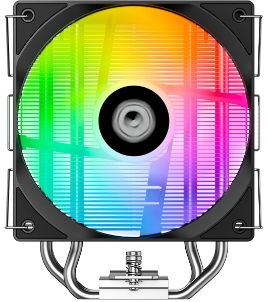 Кулер для процессора ID-COOLING SE-214-XT V2 ARGB LGA1851/1700/1200/115X/AM5/AM4 (16шт/кор, TDP 200W, PWM, 4 тепл.трубки прямого контакта, FAN 120мм, Addressable RGB LED) RET