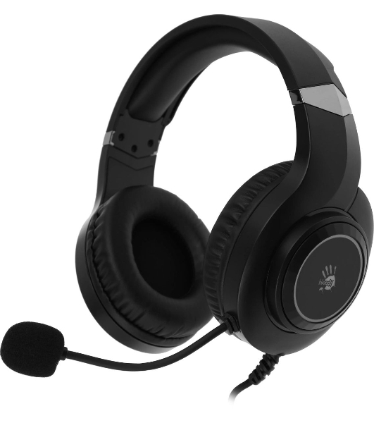 Гарнитура Bloody G220S чёрный, проводная, подсветка