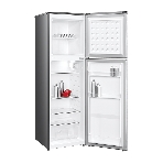 Холодильник SNOWCAP RDD-170 S серебристый двухкамерный 121/45л морозилка сверху, фото3