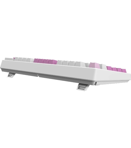 Клавиатура MSI Forge GK600 гибридная, Bluetooth, радиоканал, белый