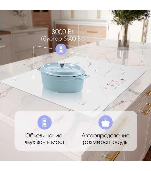 Варочная панель Zigmund & Shtain CI 46.6 W