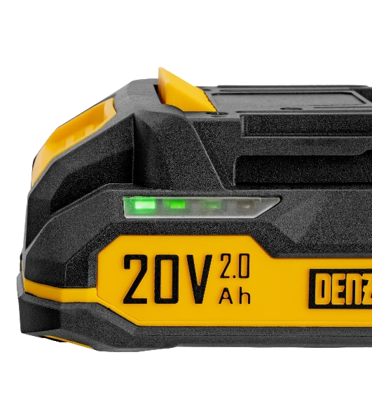 Батарея аккумуляторная Denzel BH-20-2.0, Li-Ion, 20 В, 2,0 А·ч