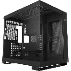 Компьютерный корпус без блока питания PCCOOLER C3 T500 BK, Panoramic Mid Tower, Black, TG, 0.7 SPCC, no fans ATX, mATX, mITX 175/400/200мм 1x2.5', 2x3.5', 6xPCI 1xUSB-C 3.1, 2xUSB-A 3.0 415x295x368mm, фото9