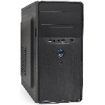 Компьютерный корпус Minitower ExeGate BA-309U2-UNS500 (mATX, БП UNS500 с вент. 12см, 1хUSB+2хUSB 3.0, HD аудио, черный), фото 1