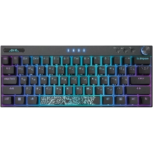 Клавиатура беспроводная GMNG GG-KB500XW (1910516), USB, Bluetooth/Радиоканал, черный