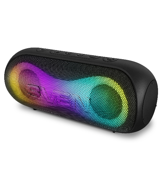 Портативная акустика SVEN PS-165, черный (16 Вт, Waterproof (IPx6), TWS, Bluetooth, microSD, 3000мА*ч)