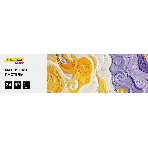 Масляная пастель Silwerhof Create, круглые, 24 цвета, длина 70мм, диаметр 10мм, картонная коробка, фото 1