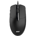 Мышь проводная Acer OMW300 черный, 1200 dpi, USB, кнопки - 3, фото 1