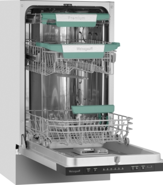 Встраиваемая посудомоечная машина Weissgauff BDW 4536 D Inverter AutoOpen Infolight