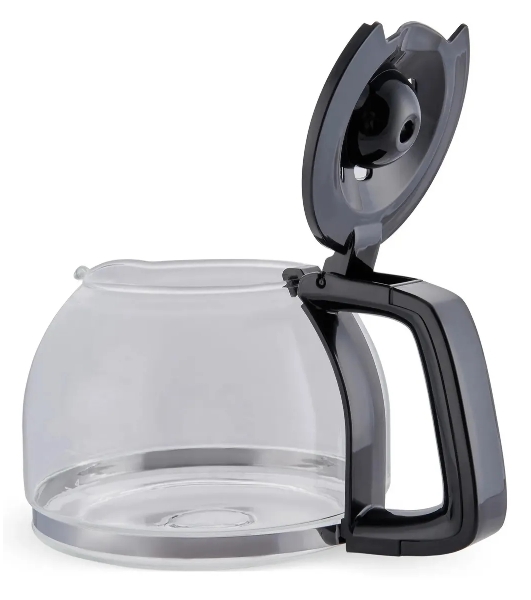 Кофеварка капельная Domfy metal DSM-CM301 1000Вт черный/серебристый