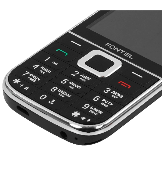 Мобильный телефон FONTEL FP350 черный