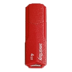 Флешка USB Smartbuy CLUE Red (SB4 GbCLU-R), 4Gb, USB 2.0, R/W 15/5, красный, фото2