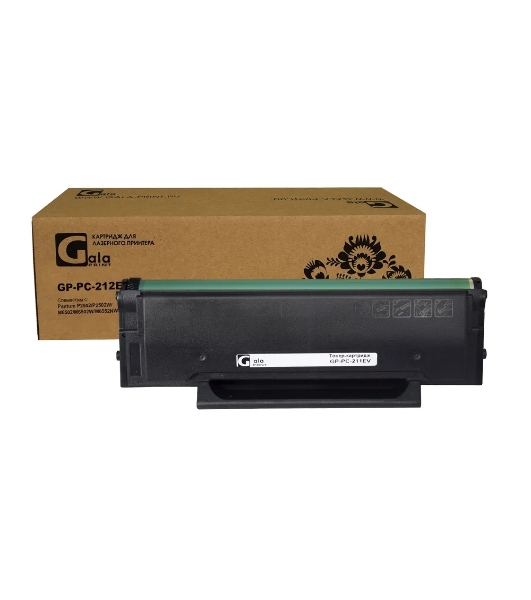 Картридж GalaPrint GP-PC-212EV черный (1600 стр) для Pantum P2502/P2502W/M6502/M6502W/M6552NW