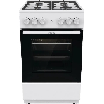 Плита газовая Gorenje GG5A11WF белый, конфорок 4 газовых, духовка 70 л, 50 см x 85 см x 59.4 см, фото 1