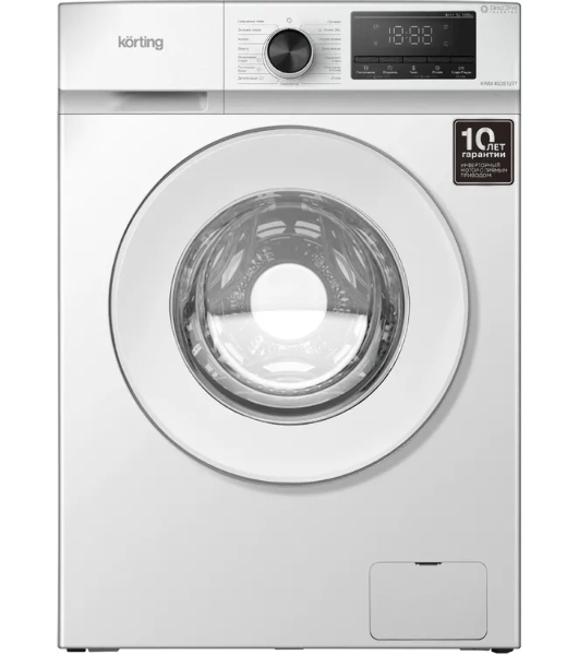 Стиральная машина Korting KWM 45DS1277 белый, загрузка фронтальная 7 кг, 1200 об/мин, класс A+++