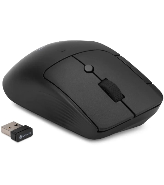 Мышь беспроводная Oklick 780GW черный, 3200 dpi, радиоканал, USB, кнопки - 6