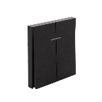 Выключатель Kranz STRONG 2 кл с подсветкой 10А с/у антрацит, фото2
