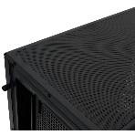 Компьютерный корпус HSPD M310, Mesh Mini-tower, черный, TG, 0.4 SPCC, 3x120мм ARGb mATX, mITX 180/280/160мм 1x2.5', 1x3.5', 4xPCI 2xUSB-A 3.0 452x277x418мм, фото3