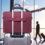 Сумка для ноутбука 15.6' Portcase KCB-165 Bordo бордовый нейлон/полиэстер, фото4