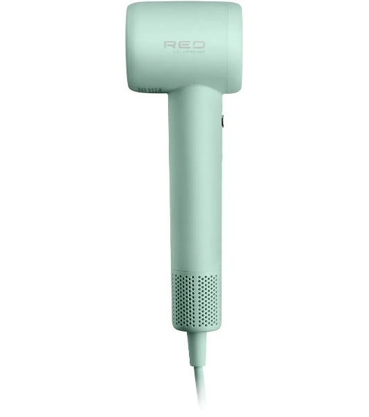 Фен Red Solution F572 зеленый/мятный, 1400 Вт, компактный, ионизация