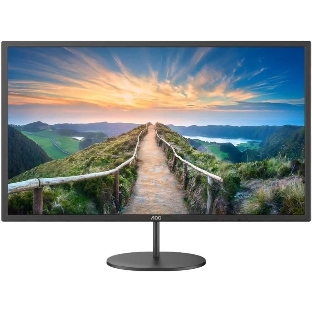 Монитор 31.5' AOC Q32V4 IPS 2560x1440, 75 Гц, 4 мс, 16:9, 250 кд/м2, 1xHDMI, 1xDP, 1x3.5 мм, черный