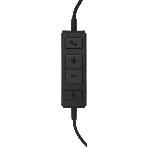 Гарнитура Logitech USB Headset H570e Stereo чёрный, проводная, USB, фото5