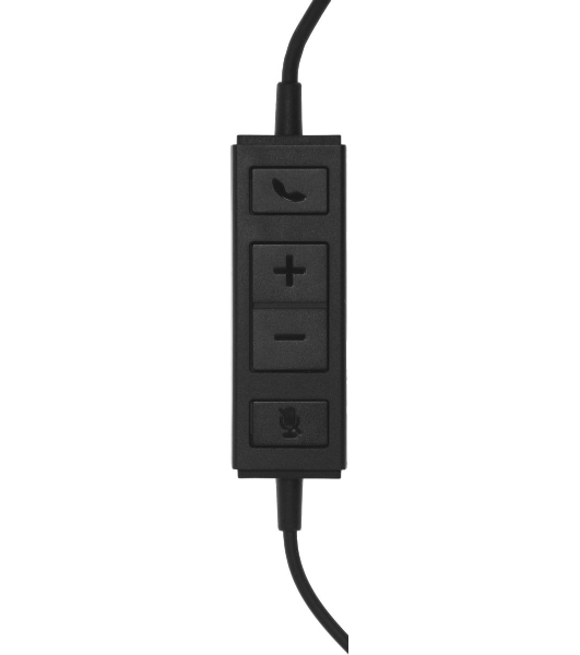 Гарнитура Logitech USB Headset H570e Stereo чёрный, проводная, USB