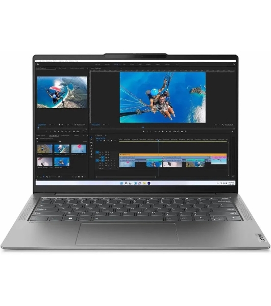 Ноутбук Lenovo Yoga Slim 6 14IRH8 Intel Core i7 13700H 2400MHz/14'/2240x1400/16GB/512GB SSD/Intel Iris Xe Graphics/Wi-Fi/Bluetooth/Windows 11 Home (83E00054RU) Grey