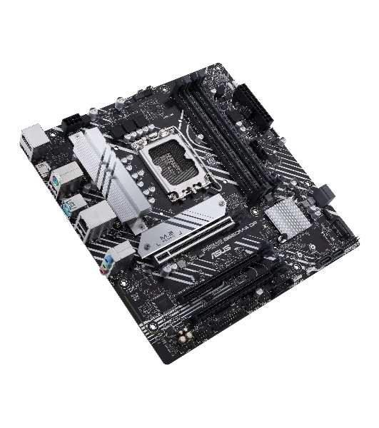 Материнская плата ASUS PRIME B660M-A D4-CSM, LGA 1700, Intel B660, 4xDDR4, 4xSATA, 2xM.2, 1xPCIe 4.0 x16, 1xPCIe 4.0 x4, 1xDP, 2xHDMI, 1x 1Gb LAN, 2xUSB-A 3.2 Gen 2, 4xUSB-A 2.0, 3x3.5 мм, 7.1, mATX