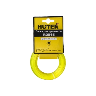 Леска для садовых триммеров Huter R2015 d=2мм L=15м для Huter GET-1200SL (71/1/9)