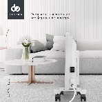 Конвектор электрический Domfy DCW-CH1015 белый, 1500 Вт, 20 м2, термостат, фото15