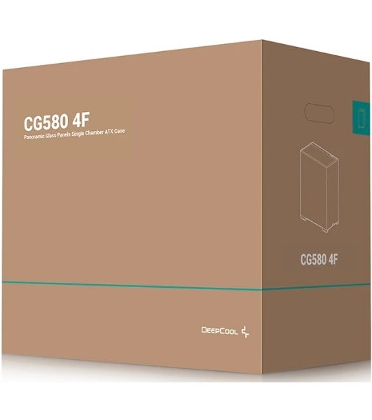 Компьютерный корпус Deepcool CG580 4F черный без БП ATX 6x120мм 3x140мм 2xUSB 3.0 audio bott PSU