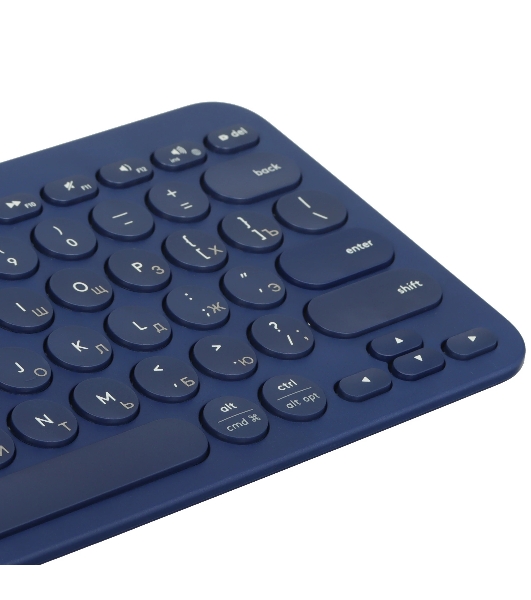 Клавиатура беспроводная Logitech K380 [920-007591] синий