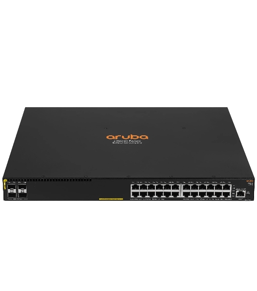 Коммутатор HPE Aruba 2930F 24G PoE+ 4SFP+, 24×1 Гбит/с PoE+ + 4×10 Гбит/с SFP+, управляемый