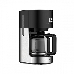 Кофеварка капельнаяBQ CM1001 черный-стальной, исп. кофе -молотый, 1.5 л, 900 Вт., фото2