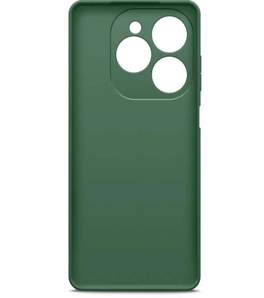 Чехол (клип-кейс) BoraSCO для Tecno Spark 20/20C/Go 2024/Pop 8 Microfiber Case зеленый опал