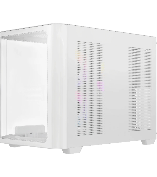 Компьютерный корпус Ocypus Iota C50 WH Curve ARGB Digital (Iota-C50-WHD300CD-GL)