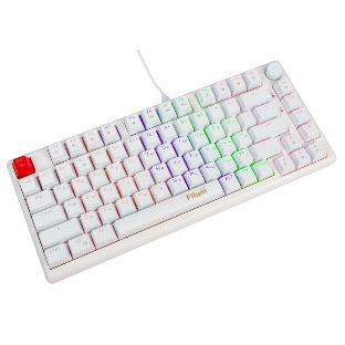Клавиатура Filum FL-GKBM15 проводная, USB Type-C, белый
