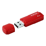 Флешка USB Smartbuy CLUE Red (SB4 GbCLU-R), 4Gb, USB 2.0, R/W 15/5, красный, фото 1