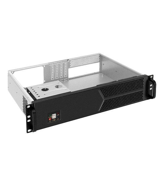 Серверный корпус ExeGate Pro 2U330-03 RM 19', высота 2U, глубина 330, БП 1100PPH-SE, 2*USB