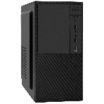 Компьютерный корпус Minitower ExeGate BAA-308-UNS350 (mATX, БП UNS350 с вент. 12см, 2хUSB, HD Audio, черный), фото 1
