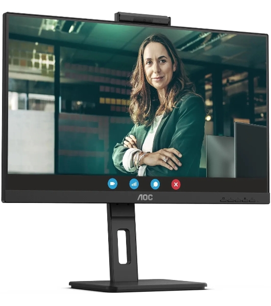 Монитор 27' AOC Q27P3QW IPS 2560x1440, 75 Гц, 4 мс, 16:9, 350 кд/м2, 1xHDMI, 1хDP, черный
