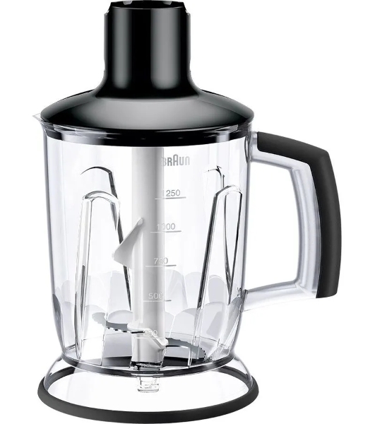 Блендер погружной Braun Multiquick 9 MQ9147X черный, 1200 Вт, плавная регулировка, турбо