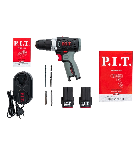 Дрель P.I.T. PBM12K-10A/2 X-DRIVER патрон:быстрозажимной реверс (PBM12K-10A/2)