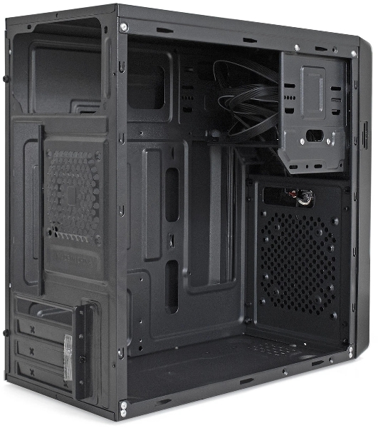 Компьютерный корпус Minitower ExeGate BA-309U2-UNS350 (mATX, БП UNS350 с вент. 12см, 1хUSB+2хUSB 3.0, HD аудио, черный)