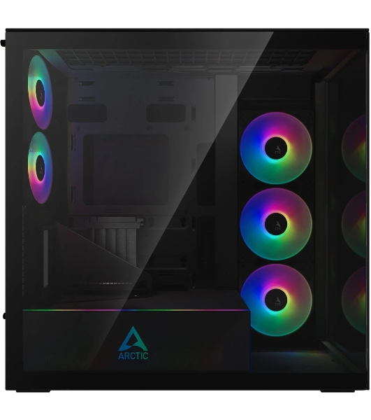 Компьютерный корпус Arctic Cooling ARCTIC Xtender VG (Mirror Black) арт. ACPCC00019A