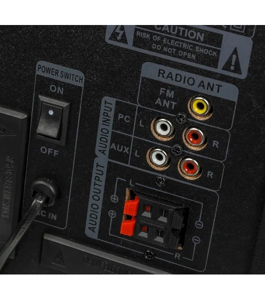 Акустическая система SVEN AC MS-2055, черный (55Вт, FM-тюнер, USB/SD, дисплей, ПДУ, Bluetooth)