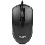 Мышь проводная SVEN RX-112 черный, 800 dpi, USB, кнопки - 3, фото4