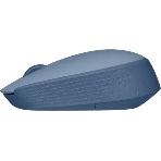 Мышь беспроводная Logitech M171 голубой, 1000 dpi, радиоканал, USB, кнопки - 3, фото5