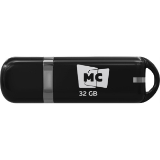 Флешка USB MORE CHOICE МФБ32 Black (4620202558909), 32Gb, USB 3.0, R/W 25/15, черный